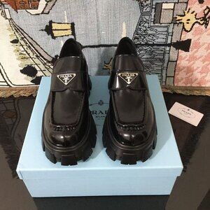Prada Women's Black Loafers
